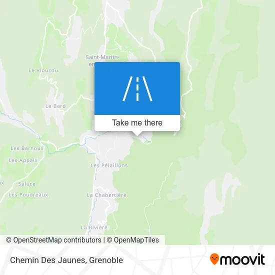 Chemin Des Jaunes map