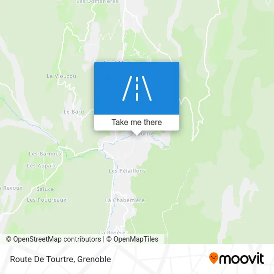 Route De Tourtre map