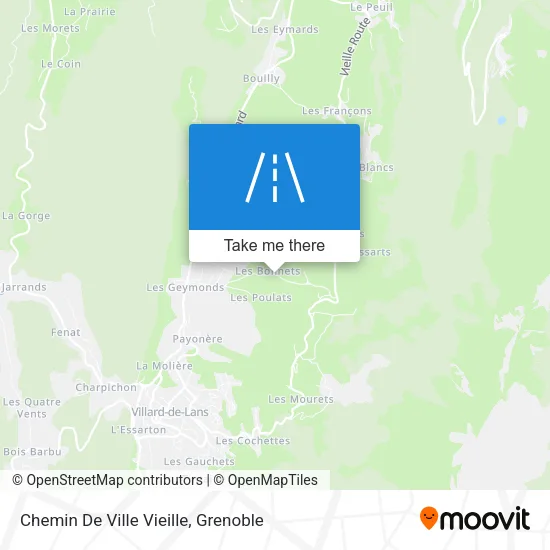 Chemin De Ville Vieille map