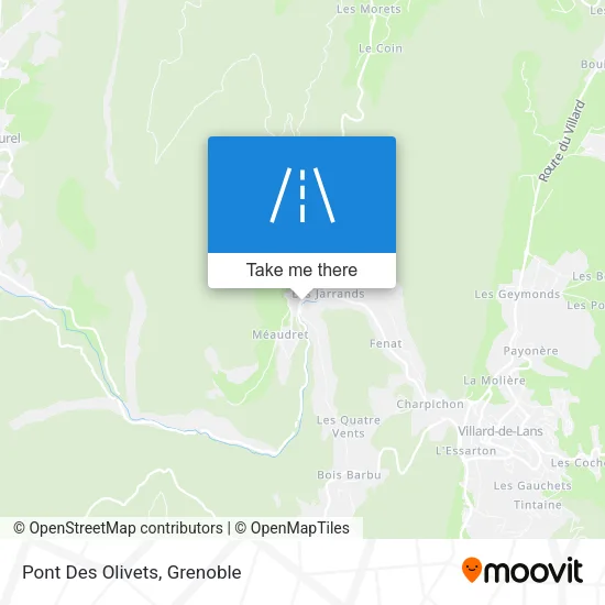 Pont Des Olivets map