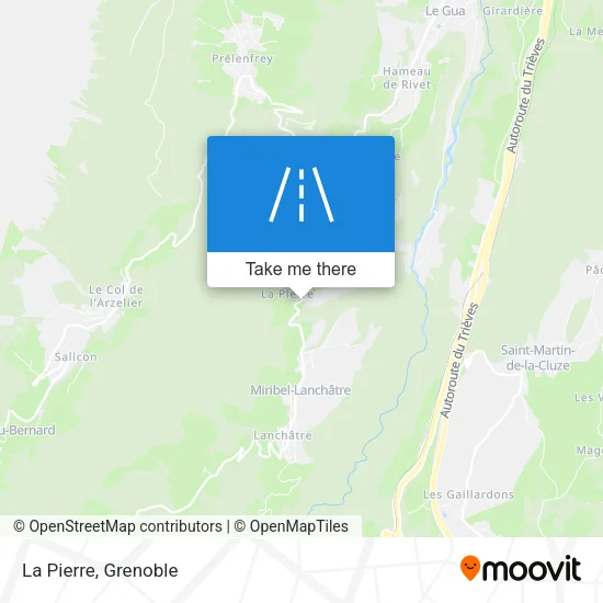 La Pierre map