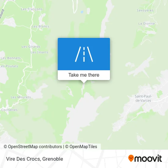 Vire Des Crocs map