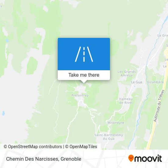 Chemin Des Narcisses map