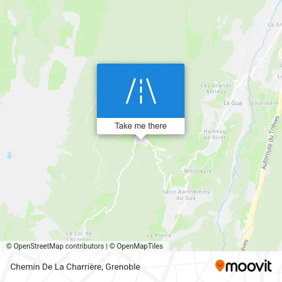 Chemin De La Charrière map