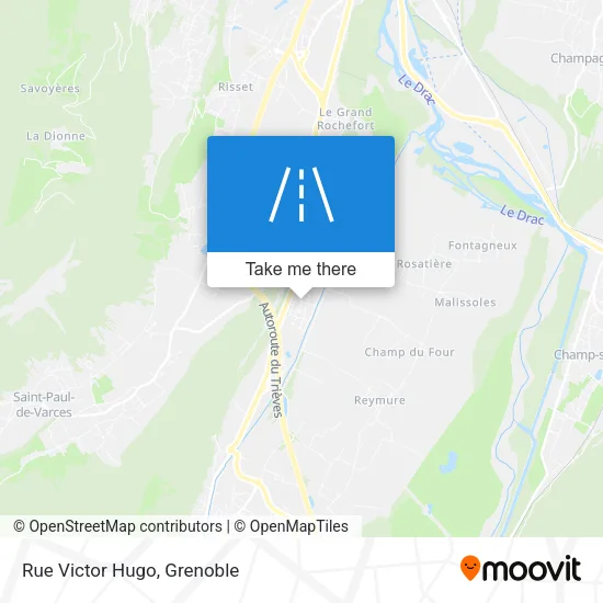 Rue Victor Hugo map
