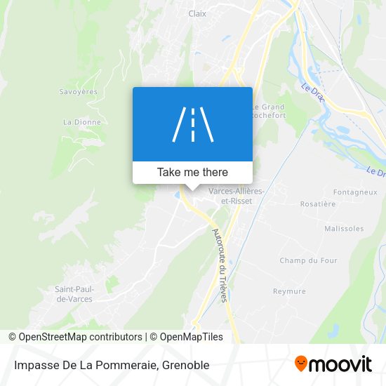 Impasse De La Pommeraie map