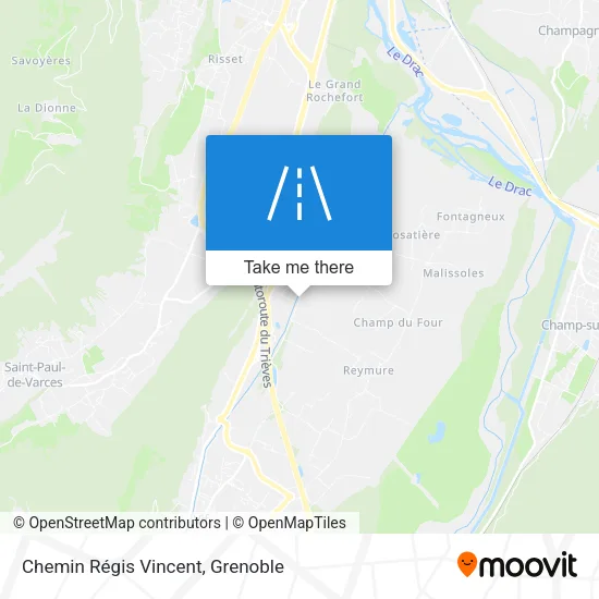 Chemin Régis Vincent map