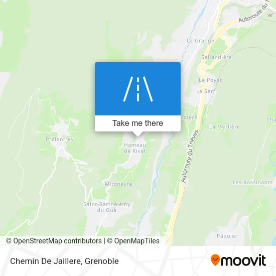 Chemin De Jaillere map