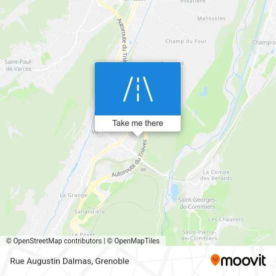 Rue Augustin Dalmas map