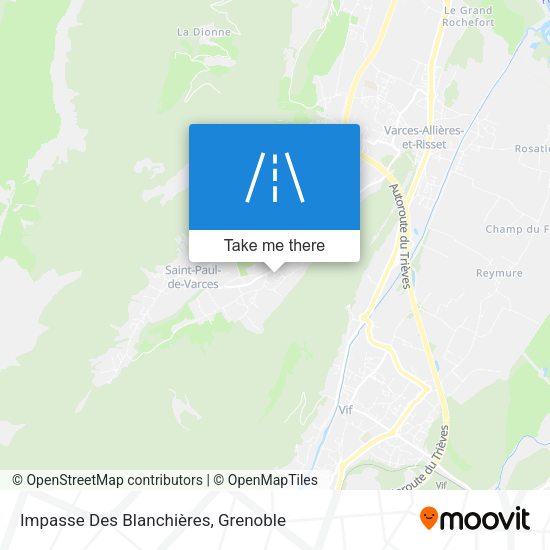 Impasse Des Blanchières map