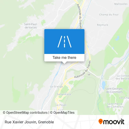Rue Xavier Jouvin map