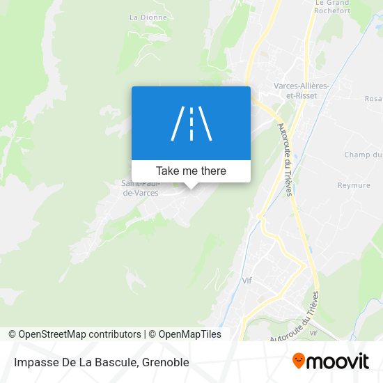 Impasse De La Bascule map