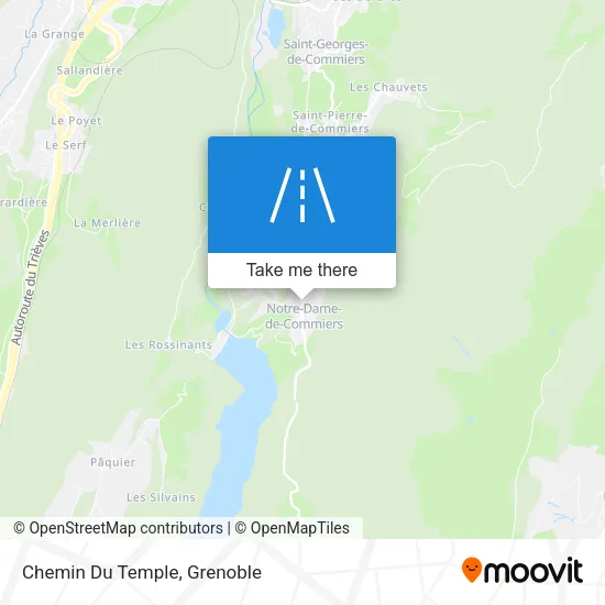 Chemin Du Temple map