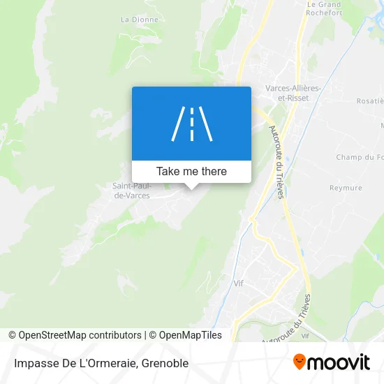 Impasse De L'Ormeraie map