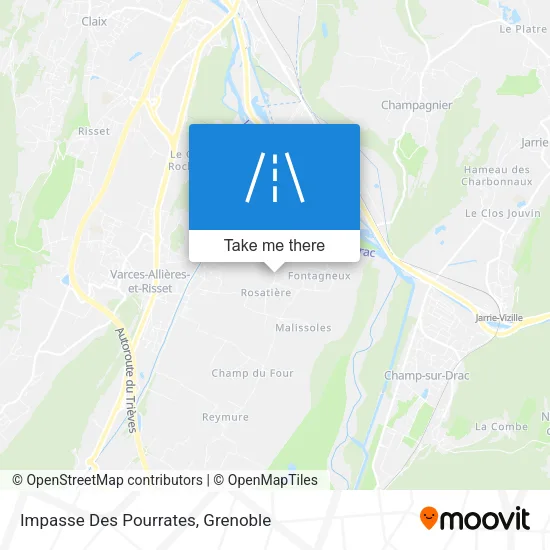 Impasse Des Pourrates map