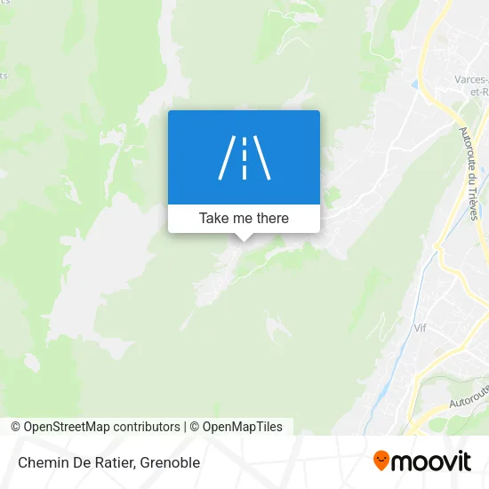 Chemin De Ratier map