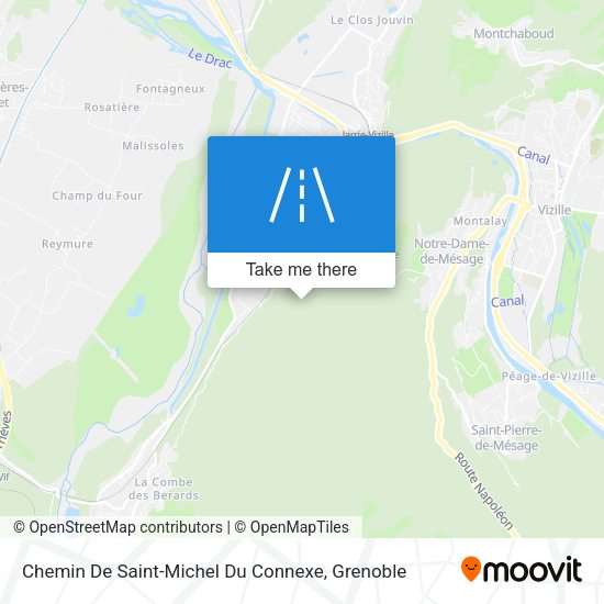 Chemin De Saint-Michel Du Connexe map