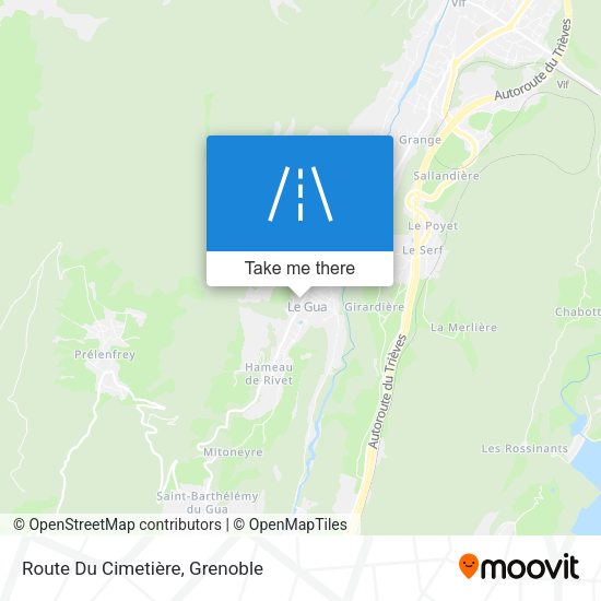 Route Du Cimetière map