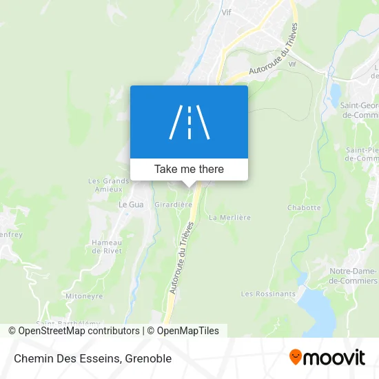 Chemin Des Esseins map