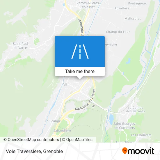 Voie Traversière map