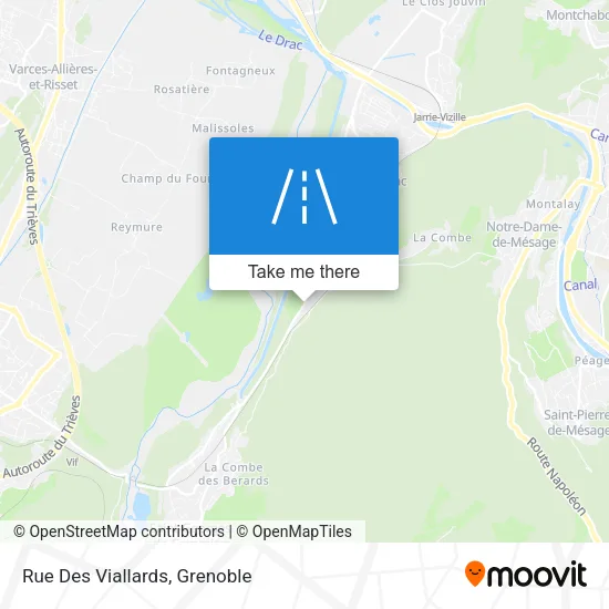 Rue Des Viallards map