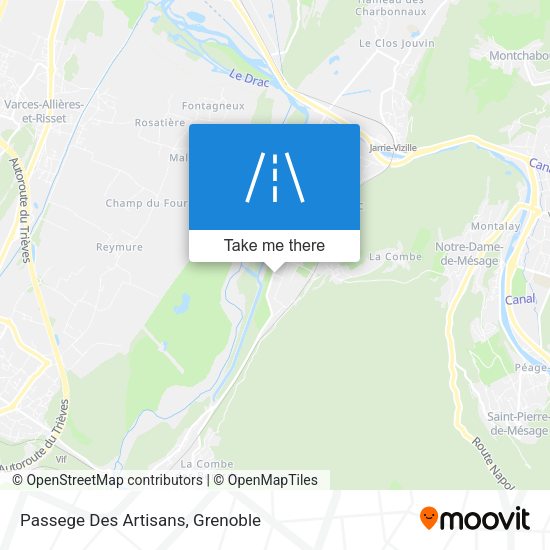 Passege Des Artisans map