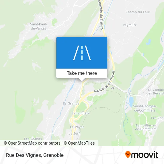 Rue Des Vignes map