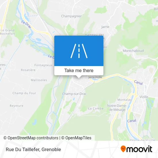 Rue Du Taillefer map