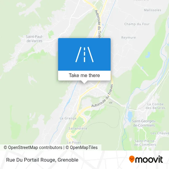 Rue Du Portail Rouge map