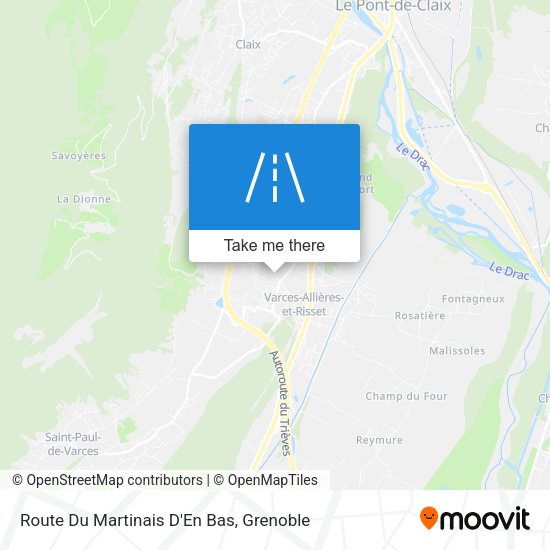 Route Du Martinais D'En Bas map