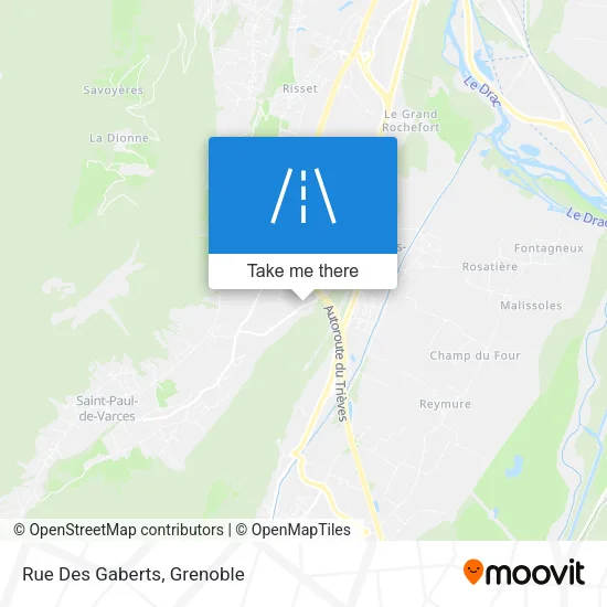 Rue Des Gaberts map