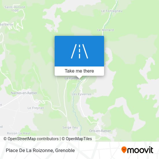 Place De La Roizonne map