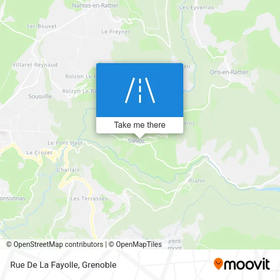 Rue De La Fayolle map