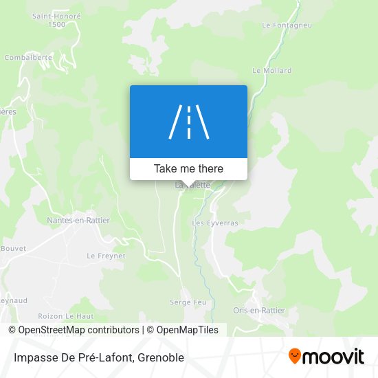 Impasse De Pré-Lafont map