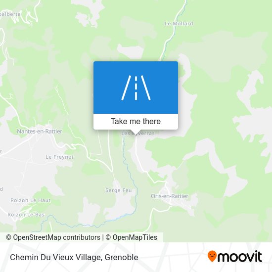 Chemin Du Vieux Village map