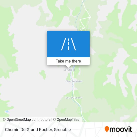 Chemin Du Grand Rocher map