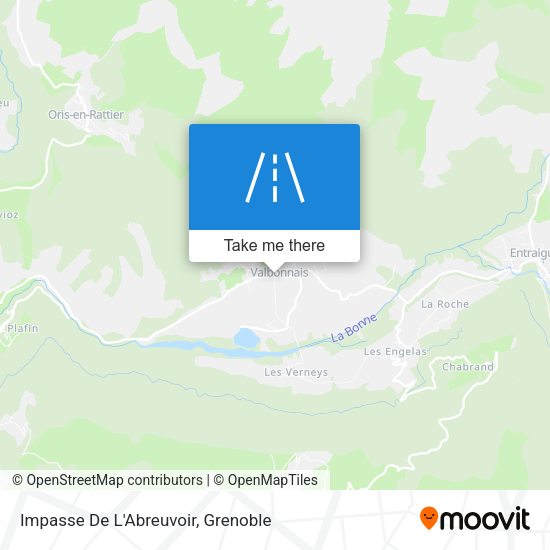 Impasse De L'Abreuvoir map