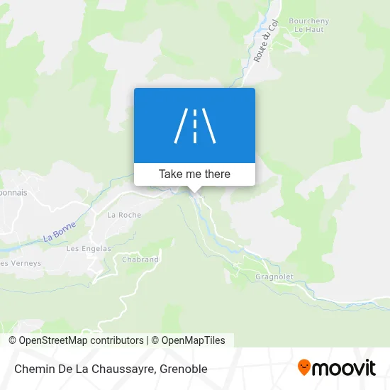 Chemin De La Chaussayre map