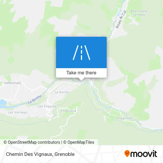 Chemin Des Vignaux map