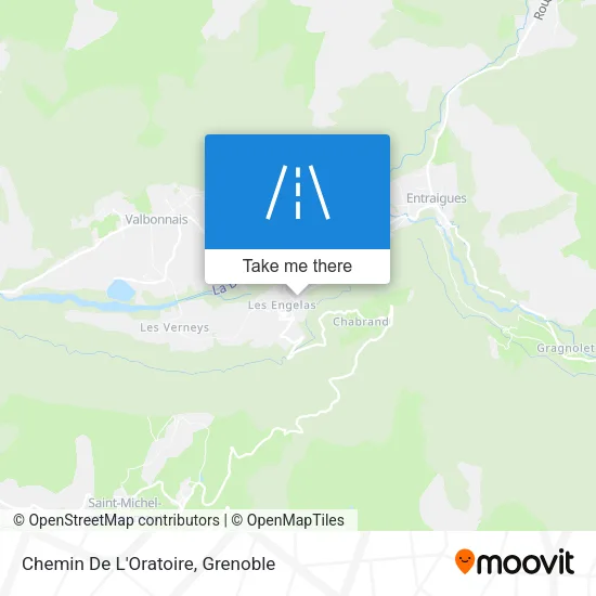 Chemin De L'Oratoire map