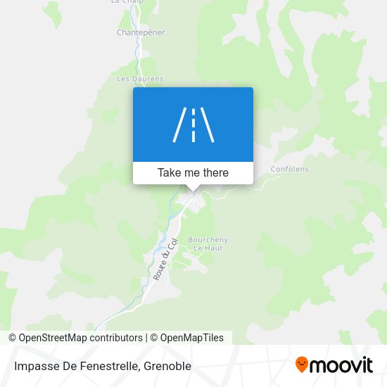 Impasse De Fenestrelle map