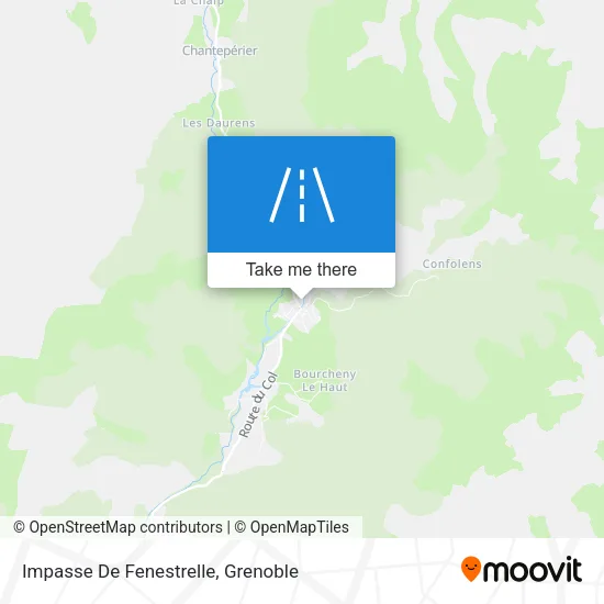 Impasse De Fenestrelle map