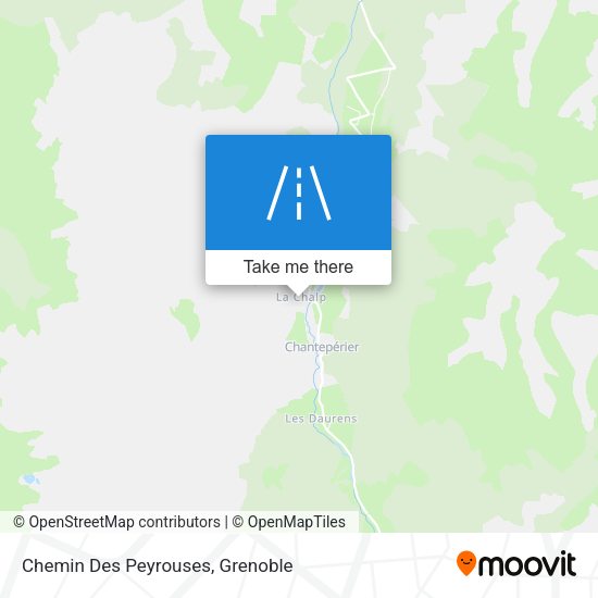 Chemin Des Peyrouses map