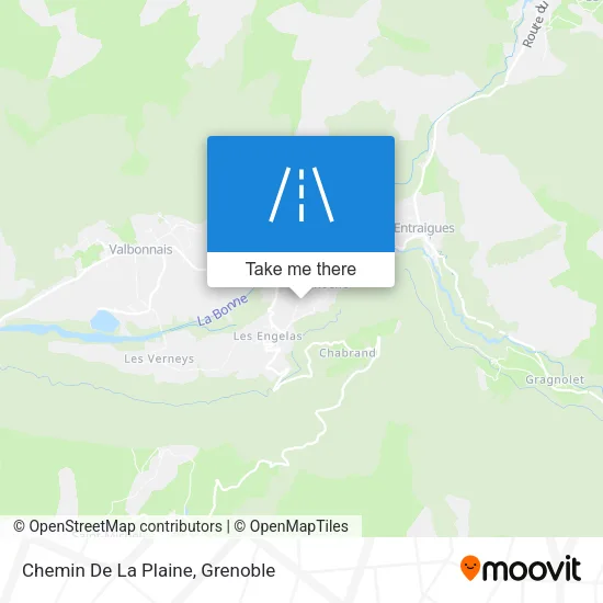 Chemin De La Plaine map