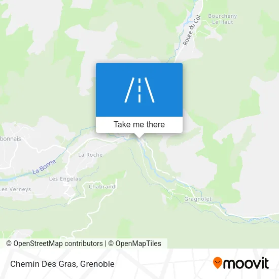 Chemin Des Gras map