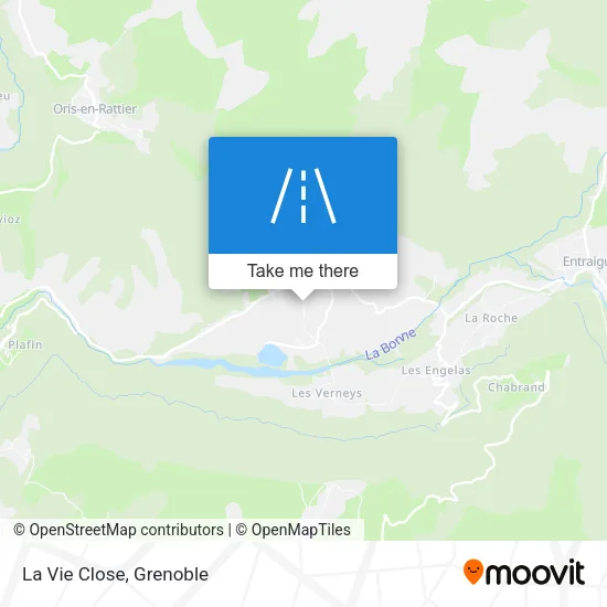 La Vie Close map