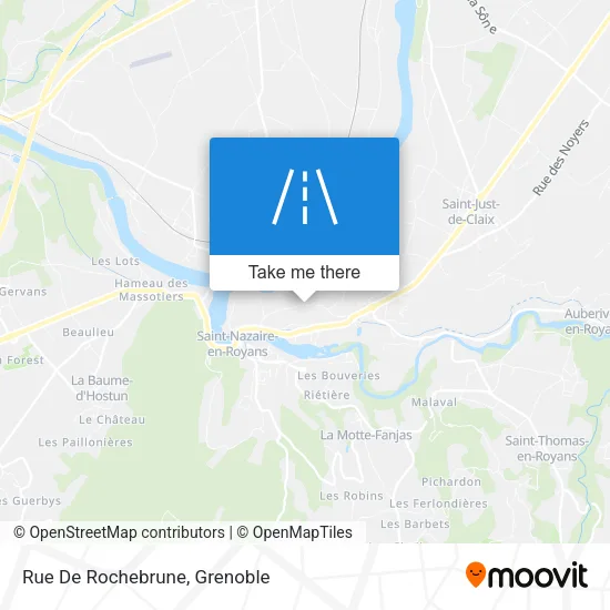 Rue De Rochebrune map
