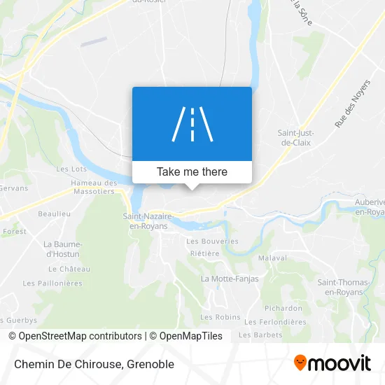 Chemin De Chirouse map