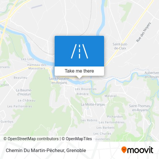 Chemin Du Martin-Pêcheur map