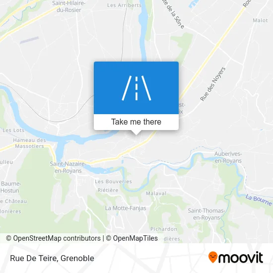 Rue De Teire map